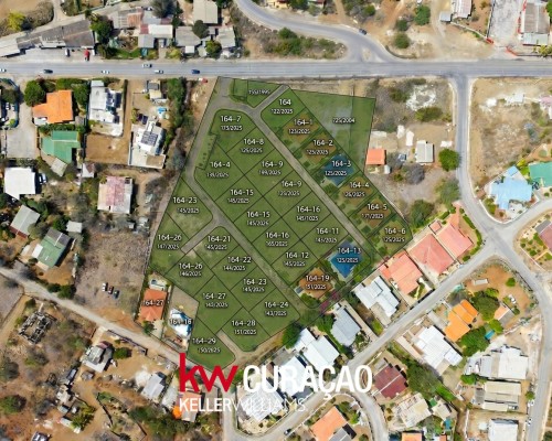 Residential Lots for Sale on Christoffel Resort Weg naar Sta. Catharina